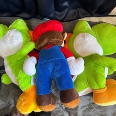 ヨッシー マリオ ぬいぐるみセットの画像