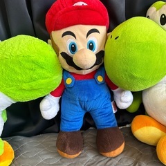 ヨッシー マリオ ぬいぐるみセットの画像