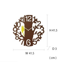 壁掛け時計　振り子時計の画像