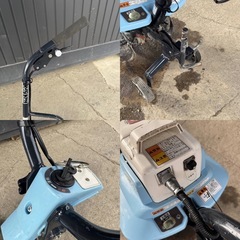 A-281△ 岐阜発/ イセキ/ エレ菜/ 電動管理機/ 鍵あり/ 充電コード欠品/ 動作未確認/ ジャンク/ 小型管理機/ 現状品/ 管09s/ R7.1/31 △の画像