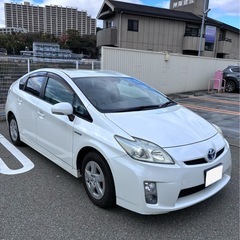 車検満タン！プリウス30  Pホワイト　121,000kmの画像