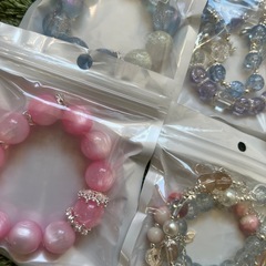 全部セット🤍　ハンドメイドブレスレットの画像