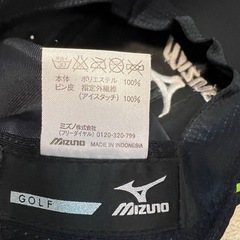 【MIZUNO】キャップ(ゴルフ)の画像