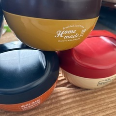 フタ付きお弁当箱 丼タイプ 5個セットの画像