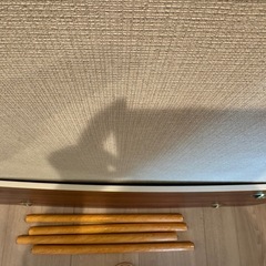 テーブル 大理石柄　木製(訳あり)の画像