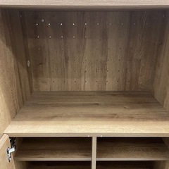 LOWYAロータイプ キッチンカウンター キッチンキャビネットの画像