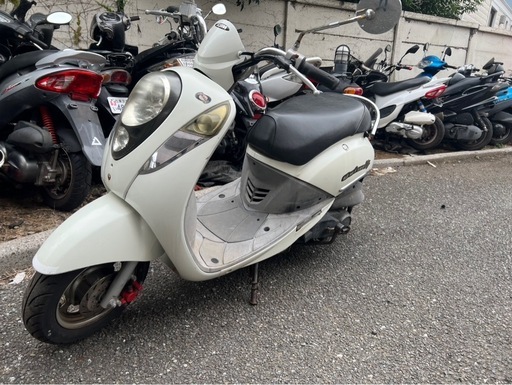 SYM umi100 海100 好調小型バイク！