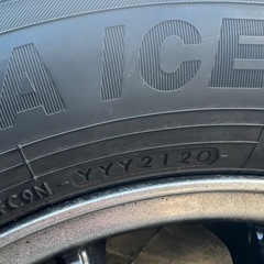ヨコハマ　スタッドレスタイヤ&ホイールセット　195/65R15の画像
