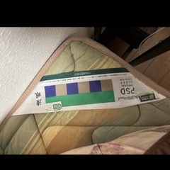 ダブルべット　マット　フレーム　セットの画像