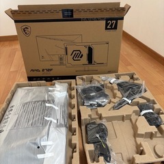 　ほぼ新品　MSI MAG 256F 180Hz対応！ゲーミングモニター！の画像