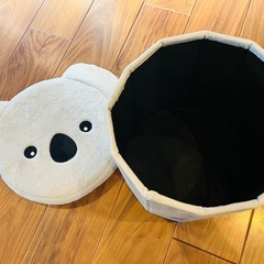 美品　椅子にもなるコアラの収納BOXの画像
