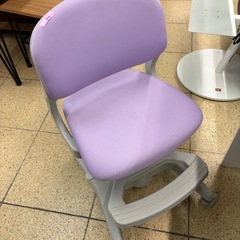 《リユースマン倉敷》学習デスク 勉強机 イス 4点セット ブルー の画像