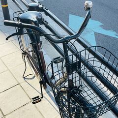 ママチャリ　26インチ　ブラウンの画像