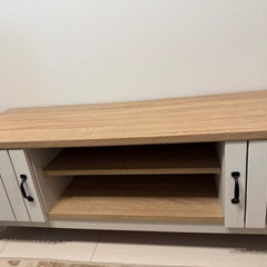 テレビ台　ローボードマリーナ 4511D NA＆WWの画像