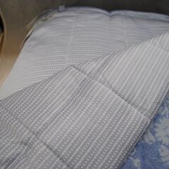 [1826]京都西川　クールリンク　合繊掛け布団　肌掛け　ケット　接触冷間の画像