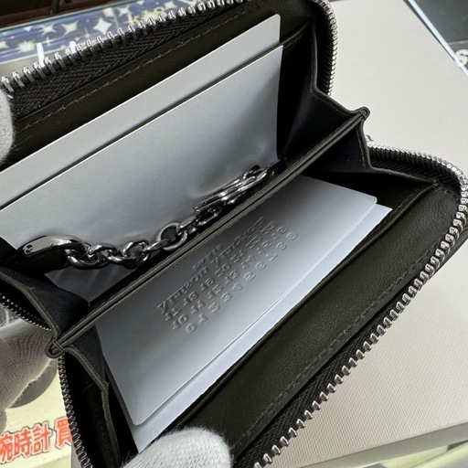 ☆ドリーム荒牧店☆Maison Margiela メゾンマルジェラ GLAMSLAM グラムスラム コインケース レザー ブラック S