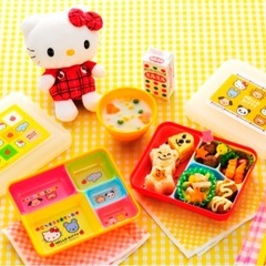 幼児用弁当の画像