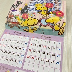 2026年　スヌーピー  カレンダー　セットの画像