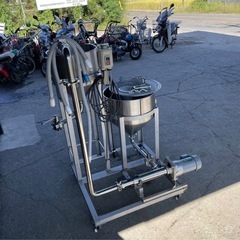 A-283□岐阜発　△ メーカー等不明 / 洗浄機ポンプ？ / ポンプ / 汲み上げ機？ / 用途不明 / 三相200V / 傷汚れ有り / 現状品　R5.10/18□vの画像