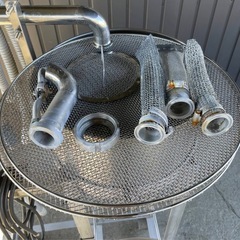 A-283□岐阜発　△ メーカー等不明 / 洗浄機ポンプ？ / ポンプ / 汲み上げ機？ / 用途不明 / 三相200V / 傷汚れ有り / 現状品　R5.10/18□vの画像