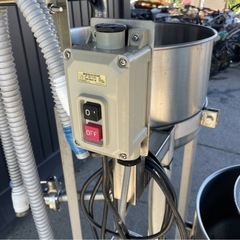 A-283□岐阜発　△ メーカー等不明 / 洗浄機ポンプ？ / ポンプ / 汲み上げ機？ / 用途不明 / 三相200V / 傷汚れ有り / 現状品　R5.10/18□vの画像