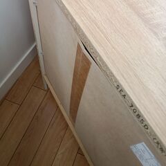 ★リユースのサカイつくば店★TK7798 NITORI 収納棚 ホワイト H71×D30×W85 クリーニング済みの画像