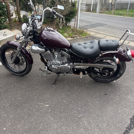 ビラーゴビラーゴ250 始動確認済み書付きベース車両 (ヒマワリ) 笹川の