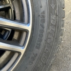 スタッドレスタイヤ　軽自動車用
145/80R13の画像