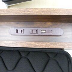 シングルベッド ブラウン 収納付き 引き出し付き マットレス 寝具 ベット 札幌市 厚別区の画像