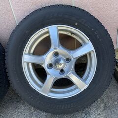 ホイールセット　14インチ　155/80R14 ブリザック VL1 スタッドレスの画像
