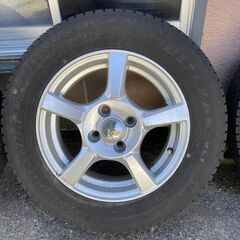 ホイールセット　14インチ　155/80R14 ブリザック VL1 スタッドレスの画像