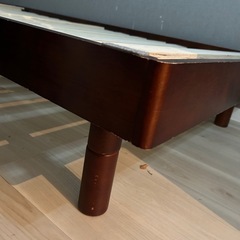 【12/28受取のみ】すのこ　ベッドフレーム　シングルベッドの画像