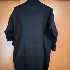 黒　ニットワンピース　チュニック
の画像