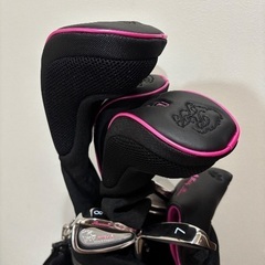 レディースゴルフバッグ・クラブセット(新品)の画像