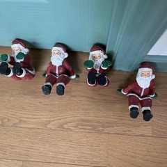 ✨☆ 木彫りのサンタさん ☆✨の画像