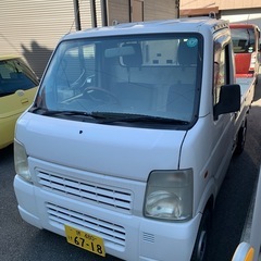 キャリィ　DA63T 2WD 車検有り　ウッドハンドルの画像