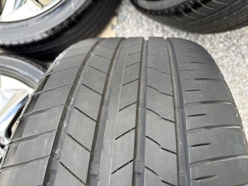 極上美品 トヨタ クラウン 220型 RS 純正　18X8.0J+45　5/114.3 スパッタリング 225/45R18 BS RE