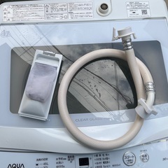 【RKGSE-401】特価！アクア/AQUA/5kg/全自動洗濯機/AQW-S5MBK/中古/2022年製/店頭引取推奨商品/弊社近隣配達も可の画像