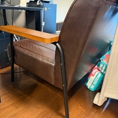 ニトリ　2人がけモダンソファの画像