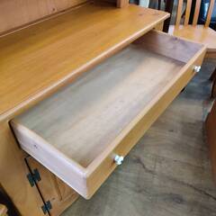 【愛品倶楽部柏店】AUNT STELLA アントステラ ヨークカントリーカップボード NN235 幅110cmの画像