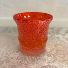 【沖縄限定】琉球グラス  赤 3個セットの画像