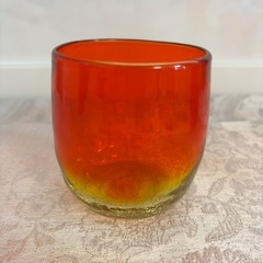 【沖縄限定】琉球グラス  赤 3個セットの画像