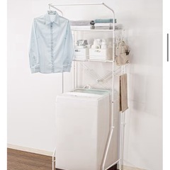 【12/28受取のみ】洗濯機ラックの画像