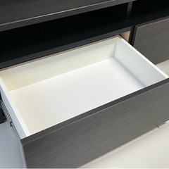 【引取限定】ニトリ スタンダードテレビ台 (180cm BK)の画像