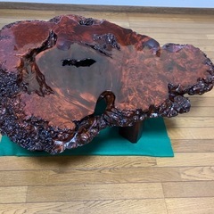 天然時代木 花台 香台 盆栽台 平台 の画像