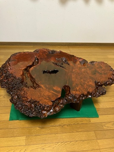 天然時代木 花台 香台 盆栽台 平台 (モモ) 領石通のインテリア雑貨