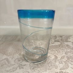 【超 美品！】 青 コップ ３個セット  の画像