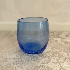 【超 美品！】 青 コップ ３個セット  の画像