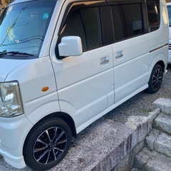 エブリィワゴン　DA64W タイヤホイール変えたての画像