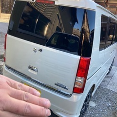 エブリィワゴン　DA64W タイヤホイール変えたての画像